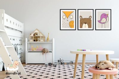plakaty do pokoju dziecięcego